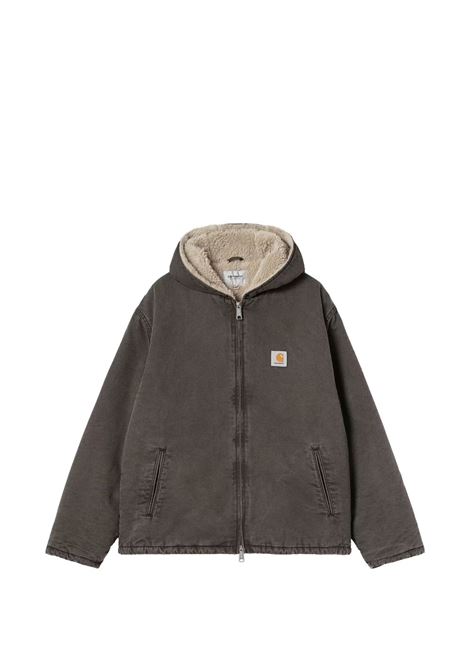 giacca hooded mitch uomo marrone CARHARTT WIP | I036242E5.0J